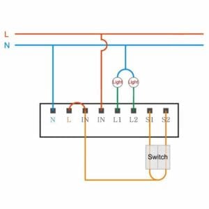 Module thông minh Aqara Wireless Relay Controller 2 Channels